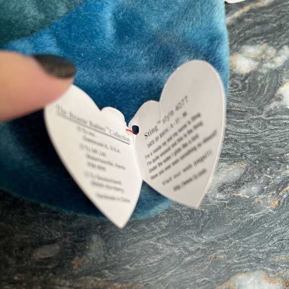 Sting original rare beanie. Mint with tags - Picture 2 of 7